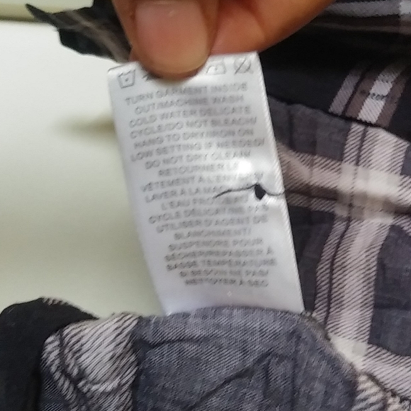 Ardene Checkered Print Top - Picture 4 of 4